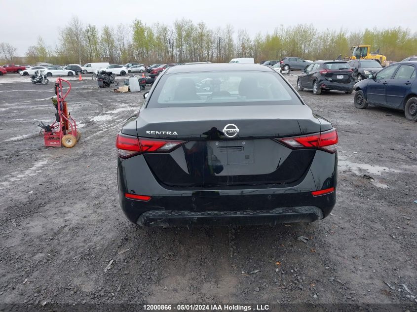 2022 Nissan Sentra S VIN: 3N1AB8BVXNY286557 Lot: 12000866