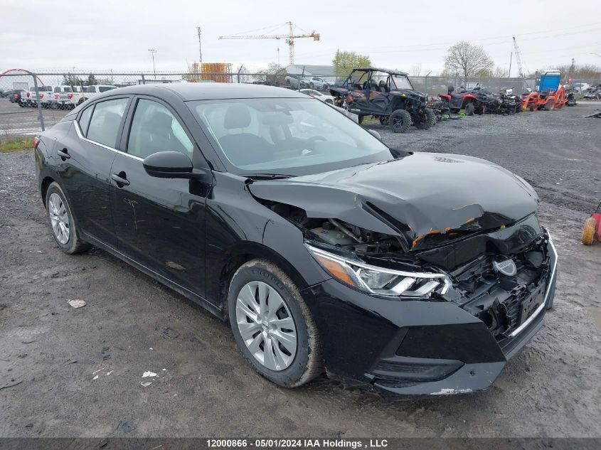 2022 Nissan Sentra S VIN: 3N1AB8BVXNY286557 Lot: 12000866