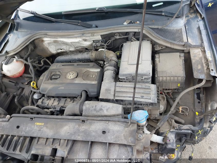 2015 Volkswagen Tiguan VIN: WVGHV7AX6FW510332 Lot: 12000871