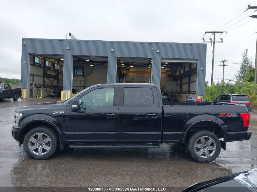 2019 Ford F-150 VIN: 1FTFW1E49KFC59421 Lot: 12000873