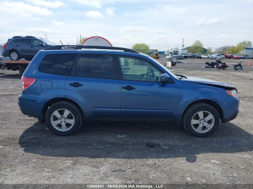 2010 Subaru Forester VIN: JF2SH6BCXAH791251 Lot: 12000881