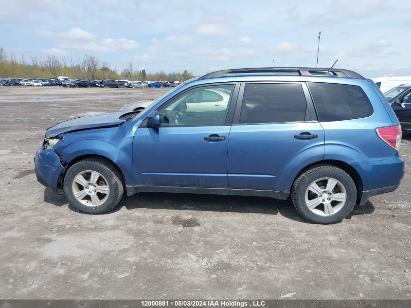 2010 Subaru Forester VIN: JF2SH6BCXAH791251 Lot: 12000881