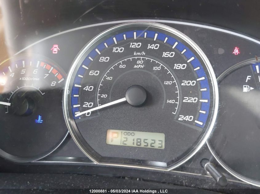 2010 Subaru Forester VIN: JF2SH6BCXAH791251 Lot: 12000881