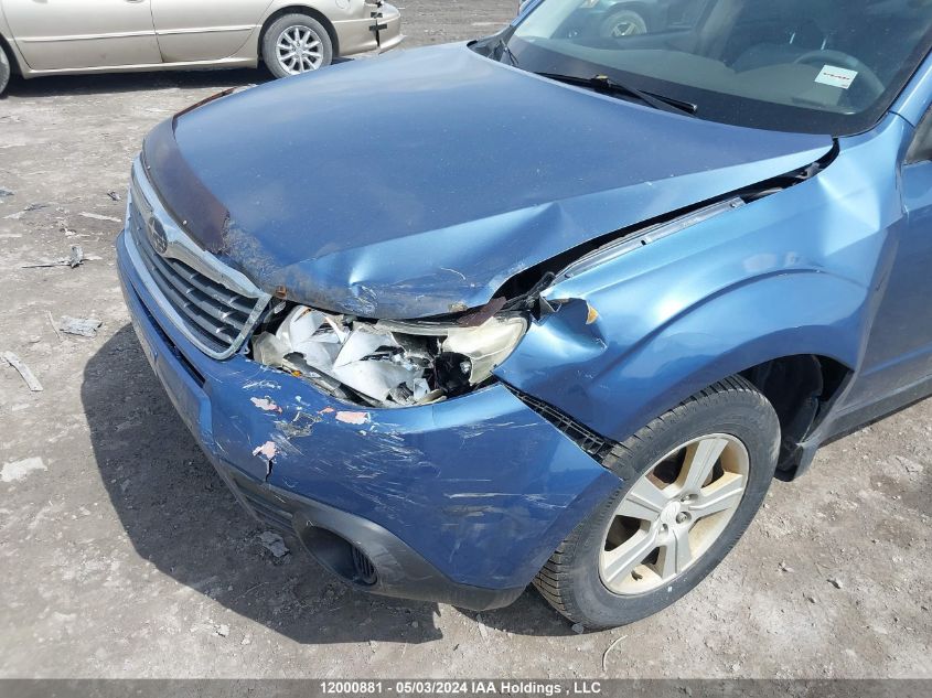 2010 Subaru Forester VIN: JF2SH6BCXAH791251 Lot: 12000881