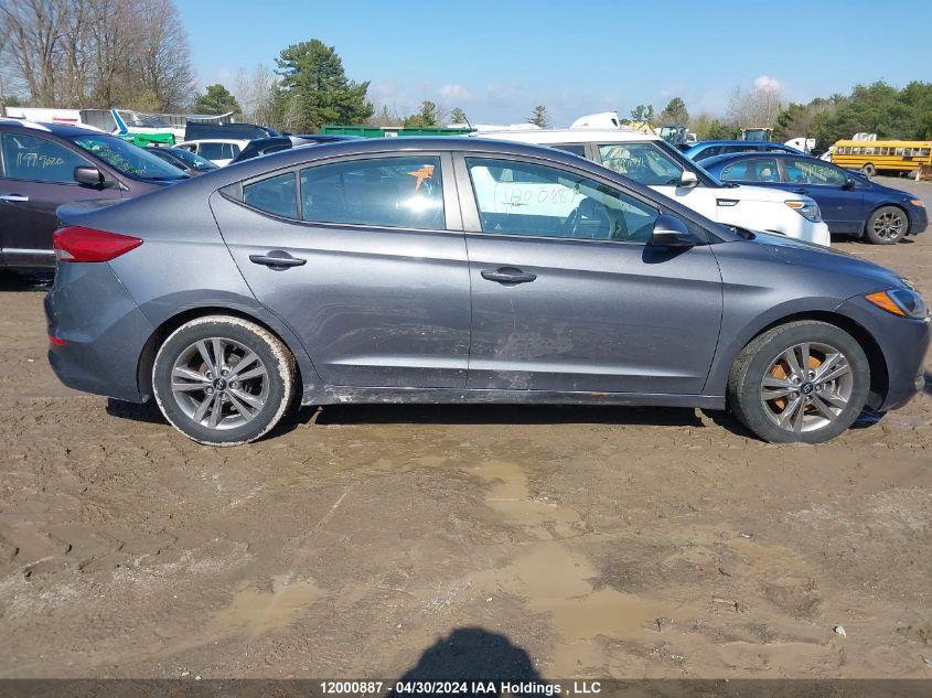 2018 Hyundai Elantra Sel/Value/Limited VIN: KMHD84LF1JU448822 Lot: 12000887