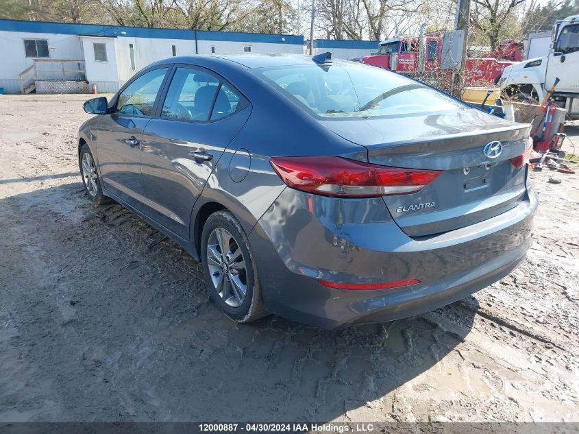 2018 Hyundai Elantra Sel/Value/Limited VIN: KMHD84LF1JU448822 Lot: 12000887