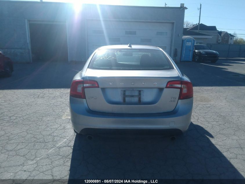 2012 Volvo S60 T6 VIN: YV1902FH6C2020305 Lot: 12000891