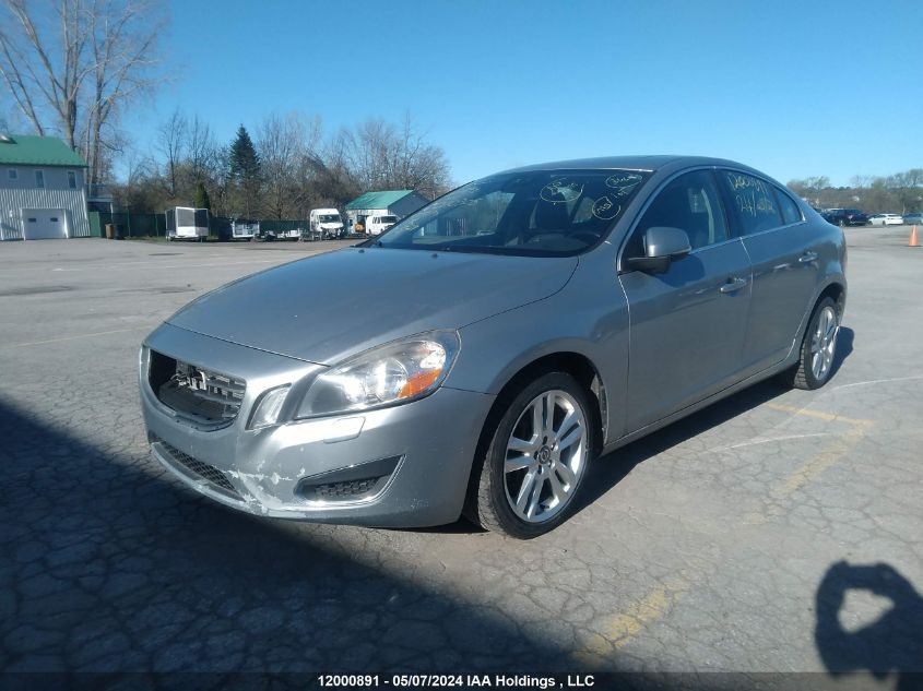 2012 Volvo S60 T6 VIN: YV1902FH6C2020305 Lot: 12000891