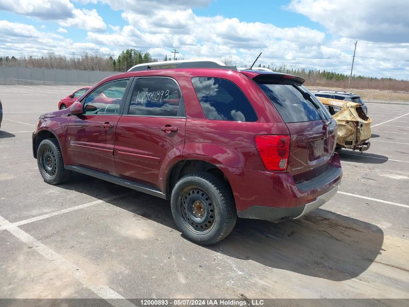 2008 Pontiac Torrent VIN: 2CKDL33F986035755 Lot: 12000893