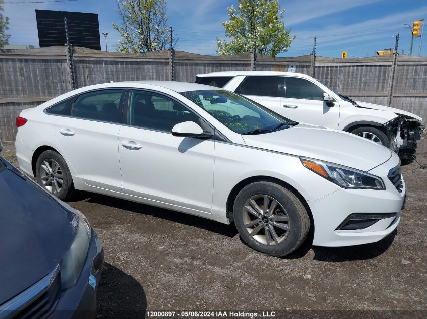 2016 Hyundai Sonata Gl VIN: 5NPE24AF0GH406240 Lot: 12000897