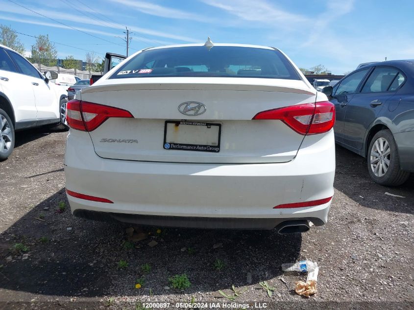 2016 Hyundai Sonata Gl VIN: 5NPE24AF0GH406240 Lot: 12000897