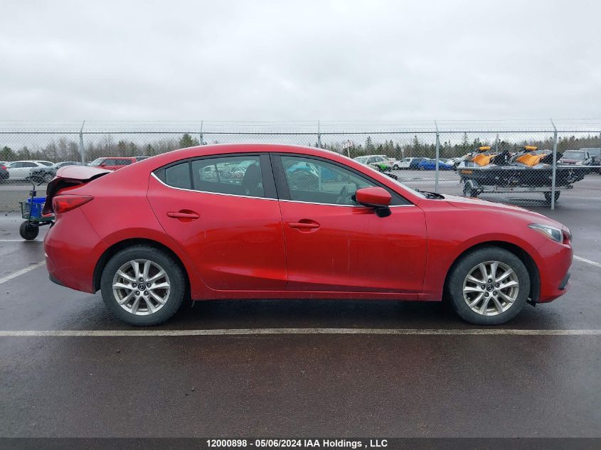 2014 Mazda Mazda3 VIN: 3MZBM1V7XEM104148 Lot: 12000898