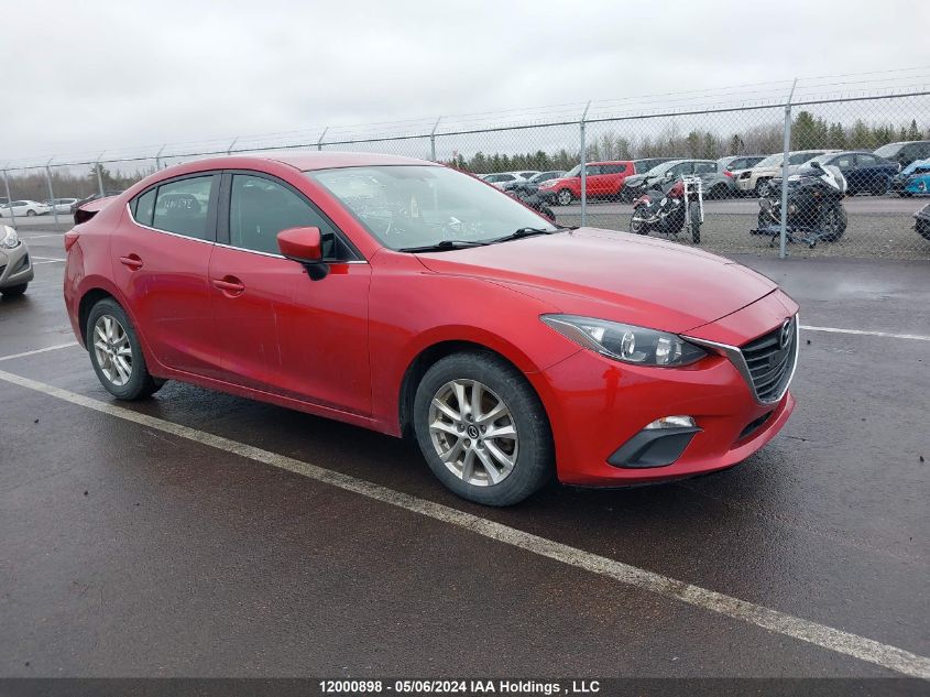 2014 Mazda Mazda3 VIN: 3MZBM1V7XEM104148 Lot: 12000898