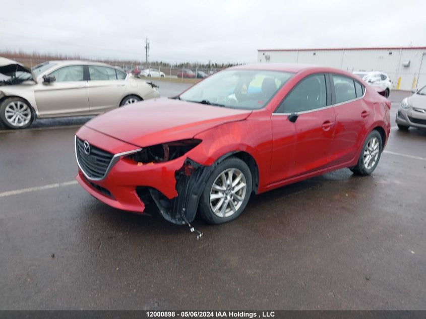 2014 Mazda Mazda3 VIN: 3MZBM1V7XEM104148 Lot: 12000898