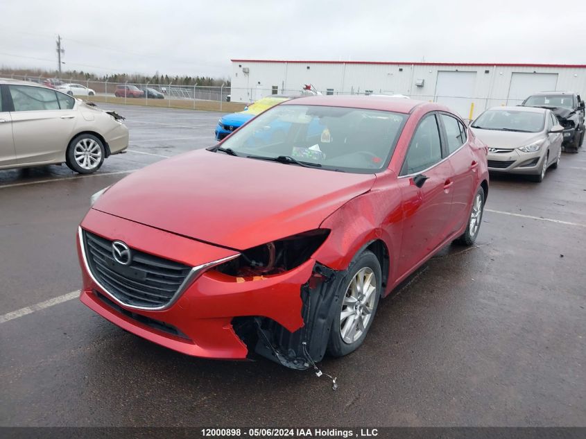 2014 Mazda Mazda3 VIN: 3MZBM1V7XEM104148 Lot: 12000898