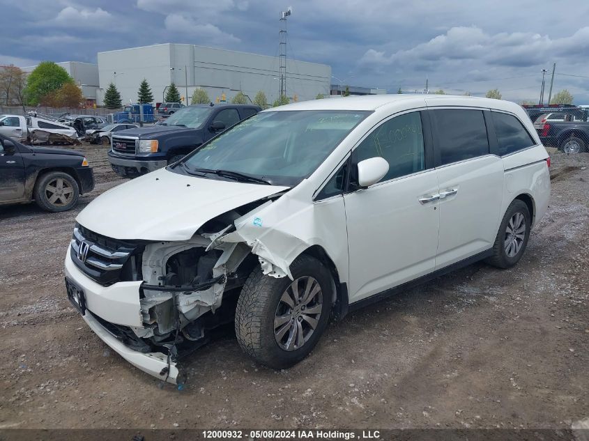 2016 Honda Odyssey VIN: 5FNRL5H40GB511674 Lot: 12000932