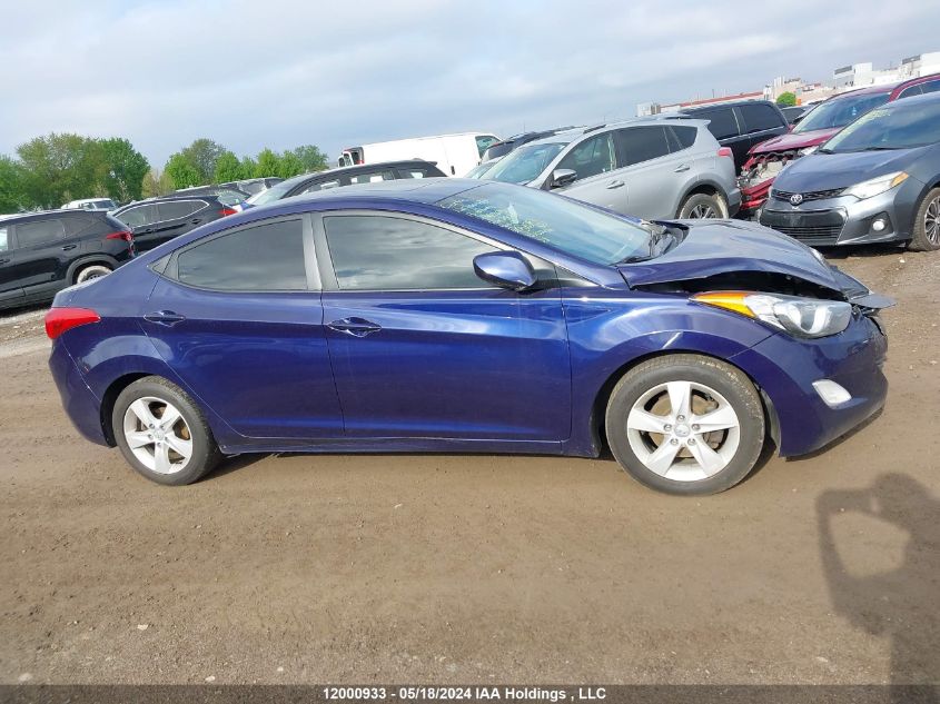 2013 Hyundai Elantra Gls/Limited VIN: 5NPDH4AE2DH447675 Lot: 12000933