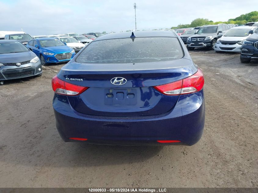 2013 Hyundai Elantra Gls/Limited VIN: 5NPDH4AE2DH447675 Lot: 12000933