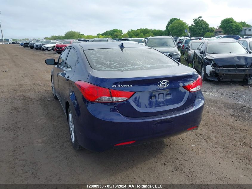 2013 Hyundai Elantra Gls/Limited VIN: 5NPDH4AE2DH447675 Lot: 12000933