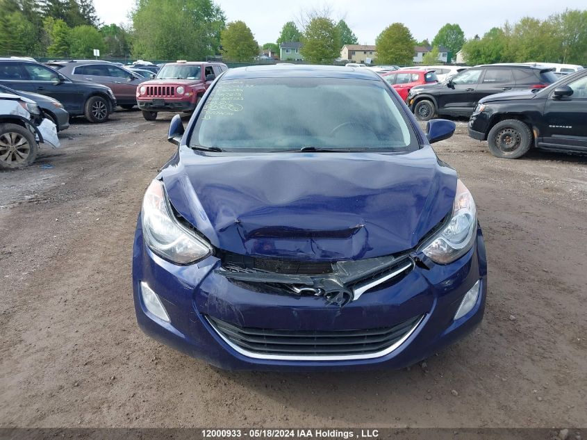 2013 Hyundai Elantra Gls/Limited VIN: 5NPDH4AE2DH447675 Lot: 12000933