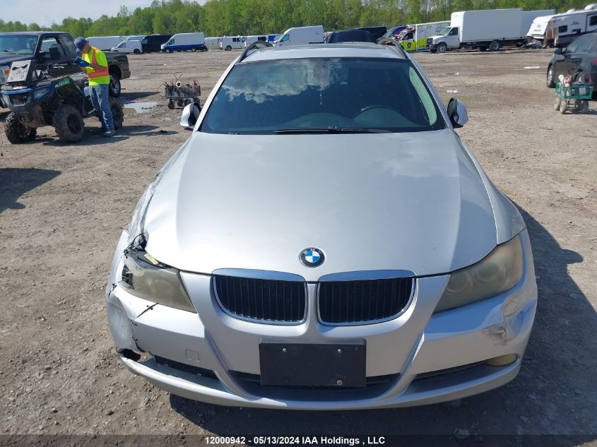 2008 BMW 3 Series VIN: WBAVT73508FZ37935 Lot: 12000942