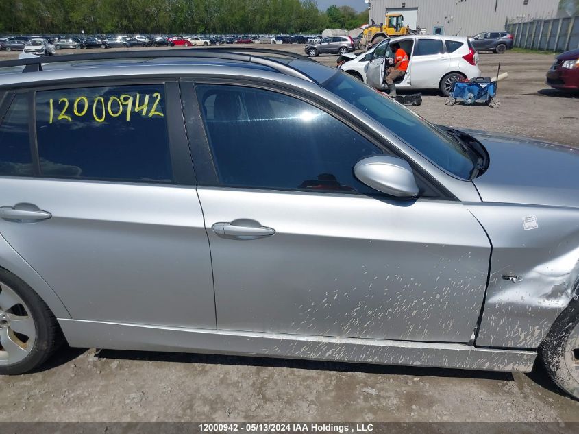 2008 BMW 3 Series VIN: WBAVT73508FZ37935 Lot: 12000942