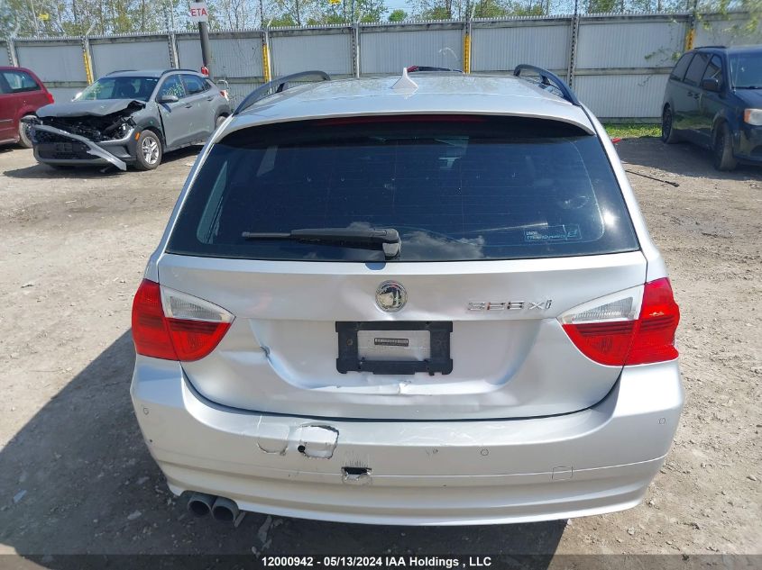 2008 BMW 3 Series VIN: WBAVT73508FZ37935 Lot: 12000942