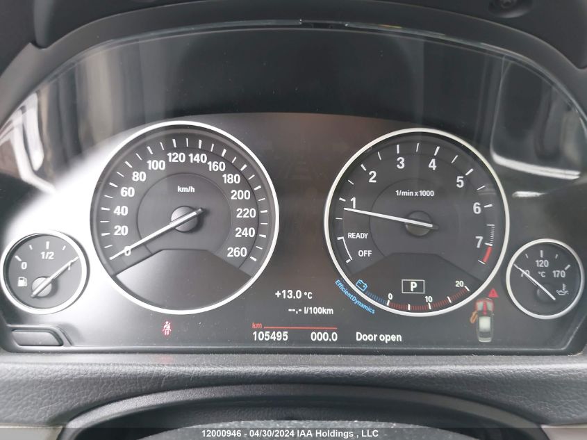 2016 BMW 3 Series VIN: WBA8E3C50GK503424 Lot: 12000946