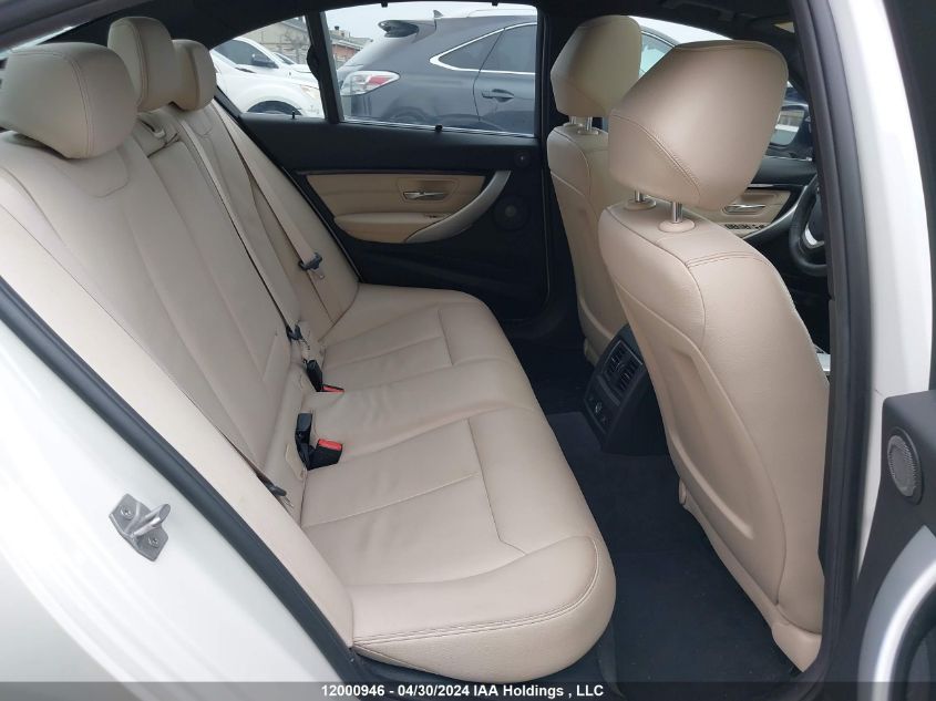 2016 BMW 3 Series VIN: WBA8E3C50GK503424 Lot: 12000946