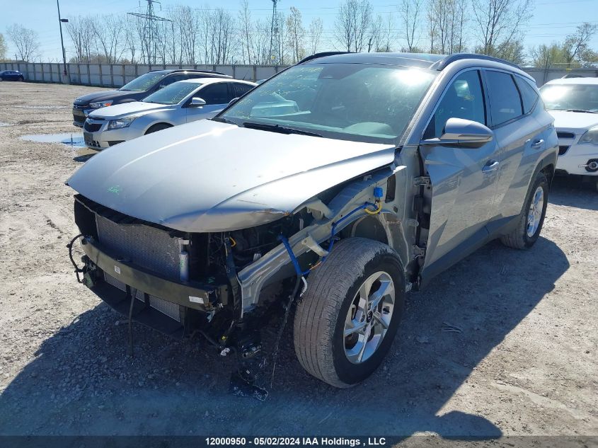2022 Hyundai Tucson Preferred Awd With Trend Package VIN: KM8JCCAE7NU161853 Lot: 12000950