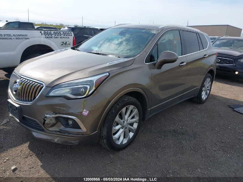 2016 Buick Envision VIN: LRBFXESX3GD011654 Lot: 12000955