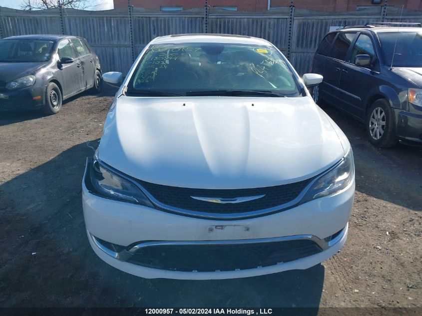 2016 Chrysler 200 C VIN: 1C3CCCCG6GN180844 Lot: 12000957