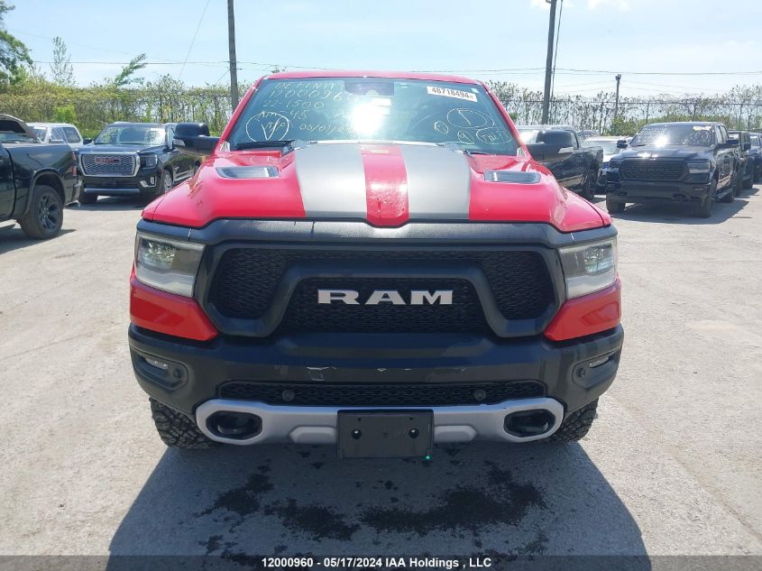 2022 Ram 1500 Rebel VIN: 1C6SRFLT8NN356270 Lot: 12000960