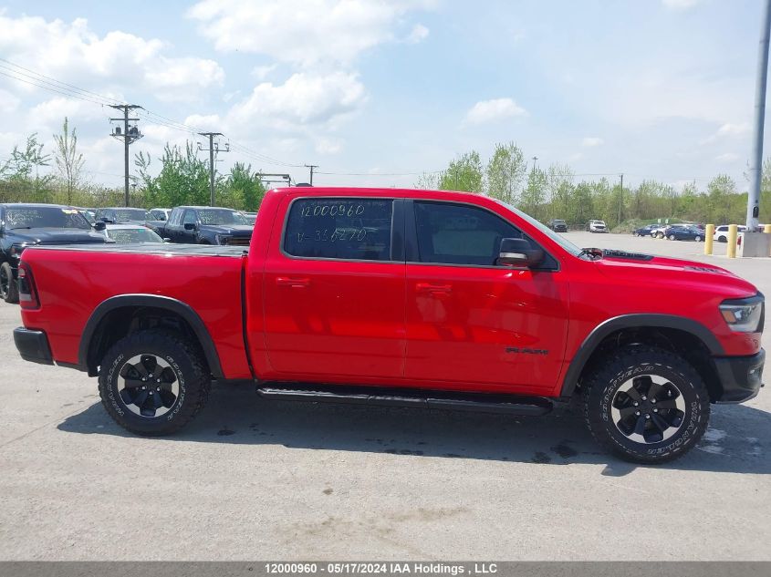2022 Ram 1500 Rebel VIN: 1C6SRFLT8NN356270 Lot: 12000960