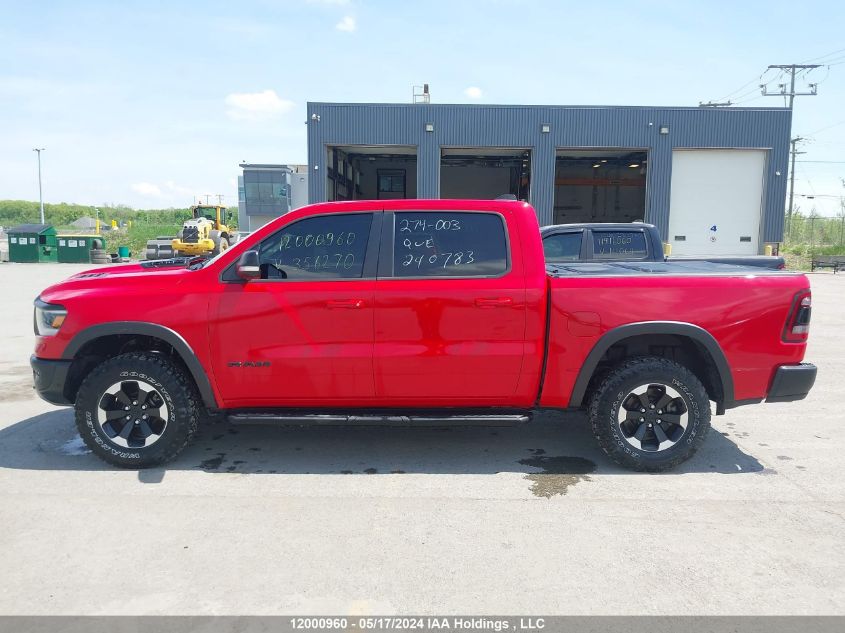 2022 Ram 1500 Rebel VIN: 1C6SRFLT8NN356270 Lot: 12000960