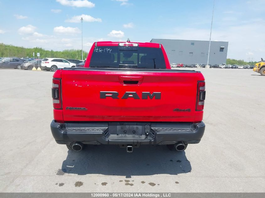 2022 Ram 1500 Rebel VIN: 1C6SRFLT8NN356270 Lot: 12000960