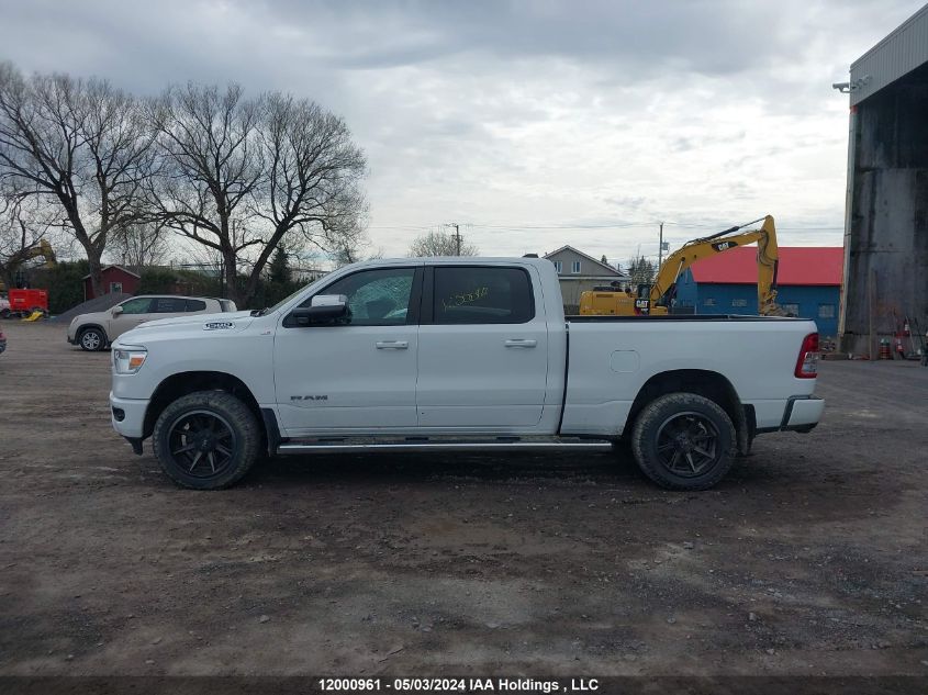 2020 Ram 1500 Big Horn VIN: 1C6SRFMTXLN143381 Lot: 12000961