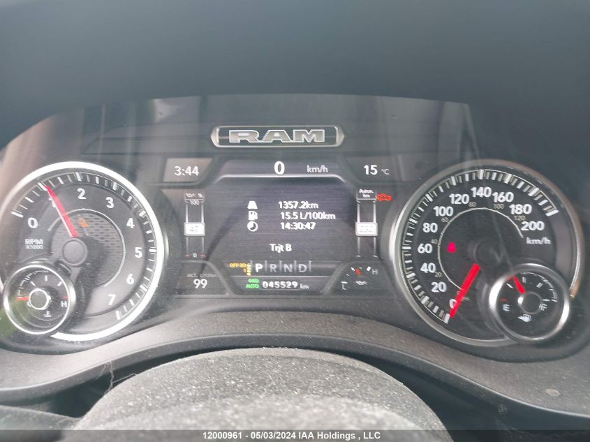 2020 Ram 1500 Big Horn VIN: 1C6SRFMTXLN143381 Lot: 12000961