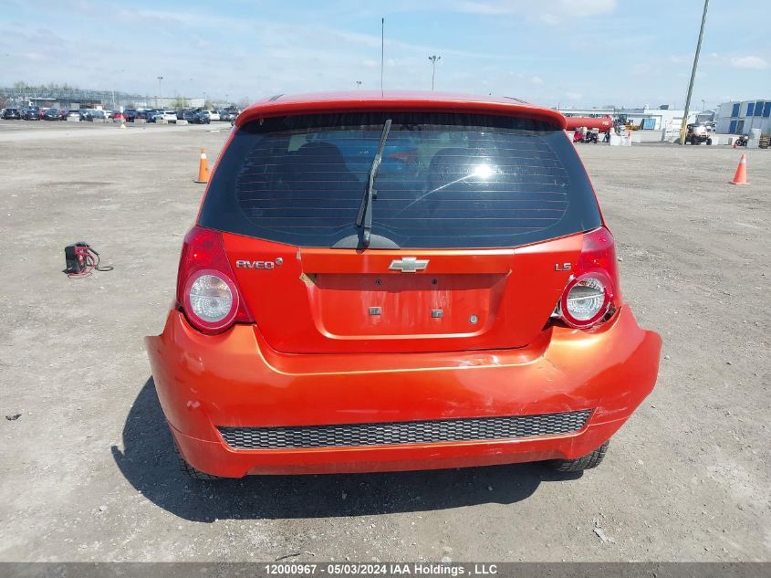 2009 Chevrolet Aveo Ls VIN: 3G1TV65E29L131414 Lot: 12000967