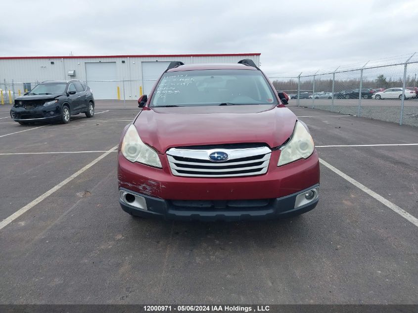 2011 Subaru Outback 2.5I Premium VIN: 4S4BRGBC1B3353391 Lot: 12000971