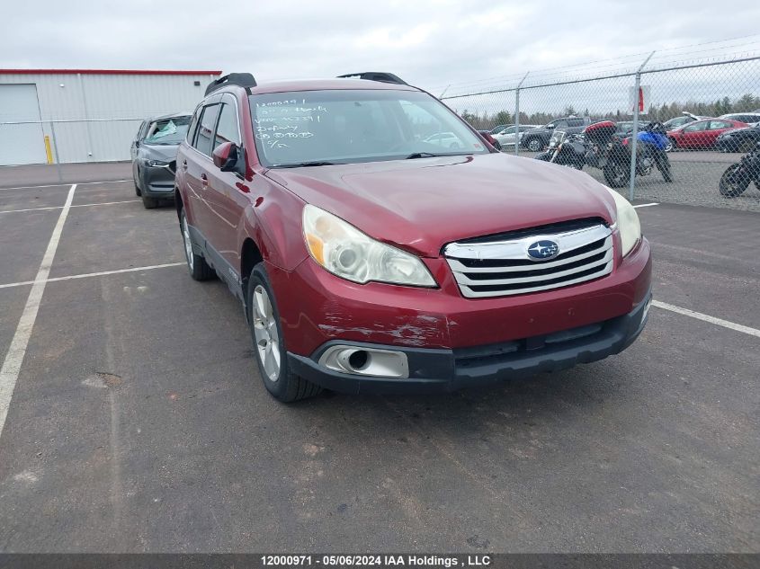 2011 Subaru Outback 2.5I Premium VIN: 4S4BRGBC1B3353391 Lot: 12000971