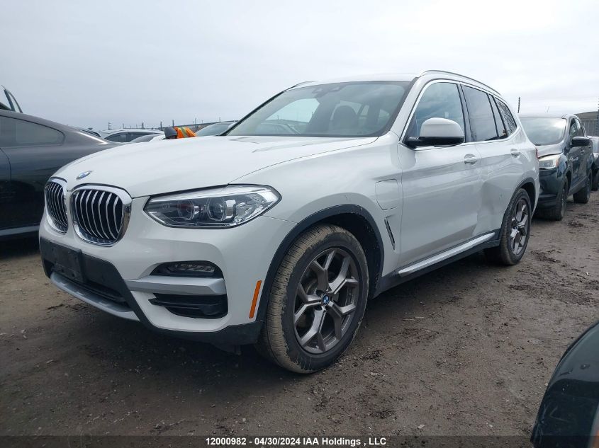 2021 BMW X3 VIN: 5UXTS1C09M9H40853 Lot: 12000982