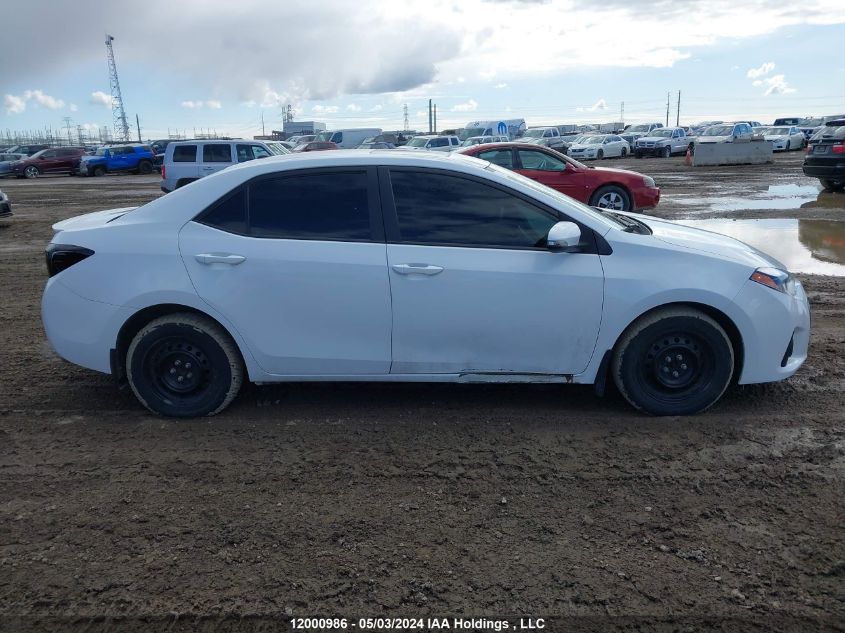 2014 Toyota Corolla Le VIN: 2T1BURHE6EC120304 Lot: 12000986