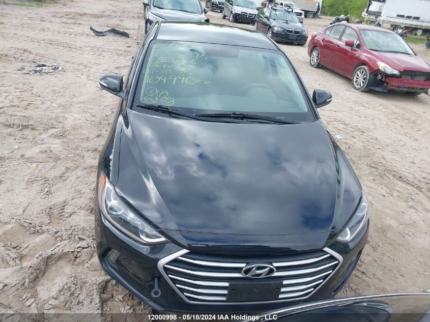 2017 Hyundai Elantra Se/Value/Limited VIN: KMHD84LF5HU324336 Lot: 12000998