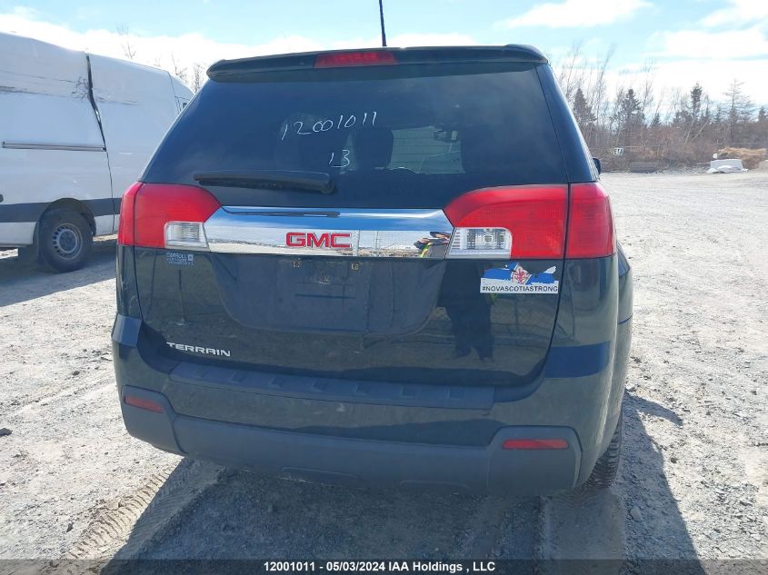 2013 GMC Terrain VIN: 2GKALMEK4D6165113 Lot: 12001011