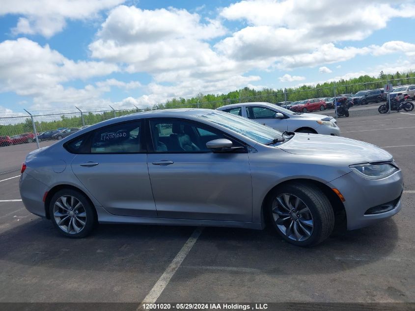 2015 Chrysler 200 S VIN: 1C3CCCBB6FN511040 Lot: 12001020