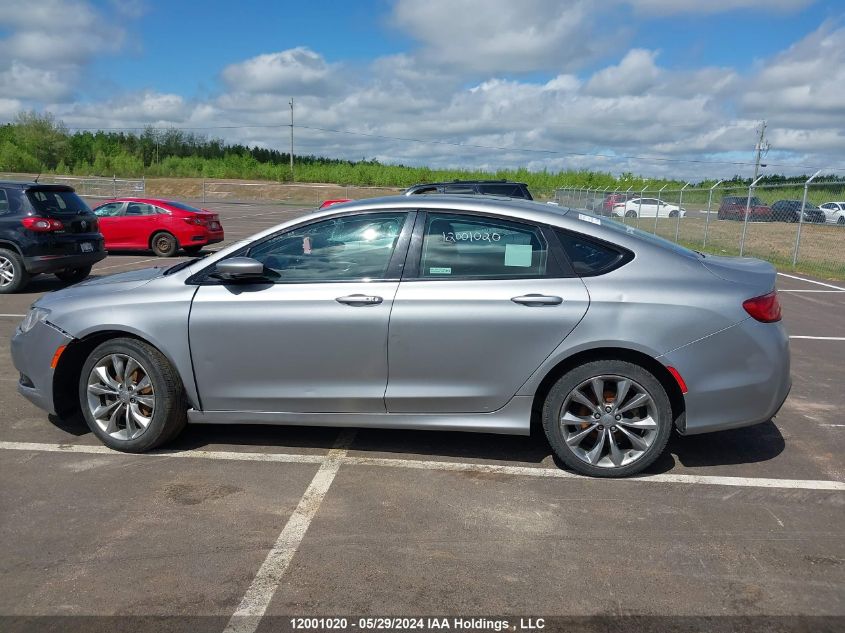 2015 Chrysler 200 S VIN: 1C3CCCBB6FN511040 Lot: 12001020