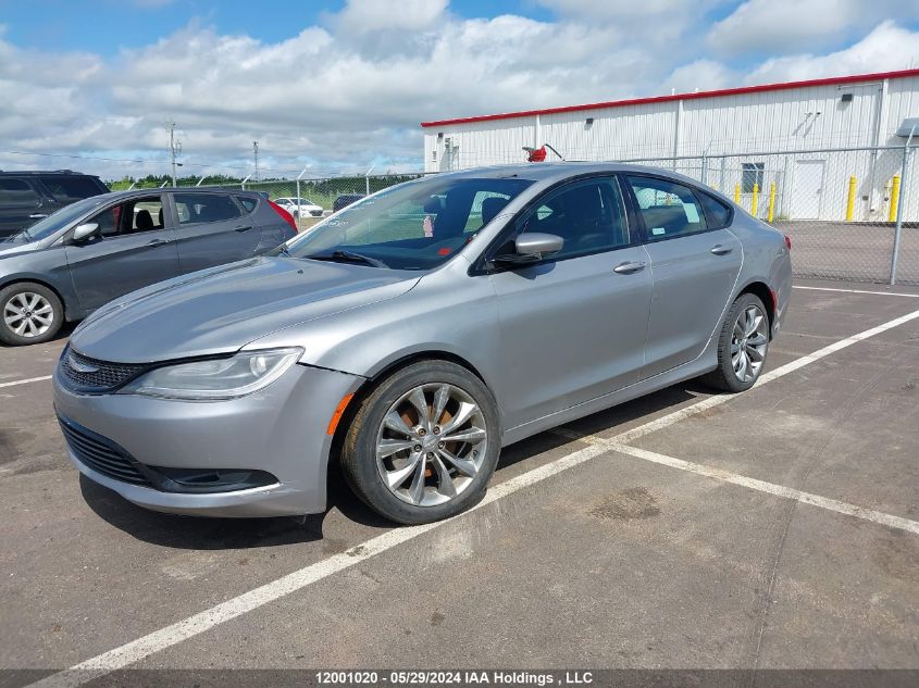 2015 Chrysler 200 S VIN: 1C3CCCBB6FN511040 Lot: 12001020