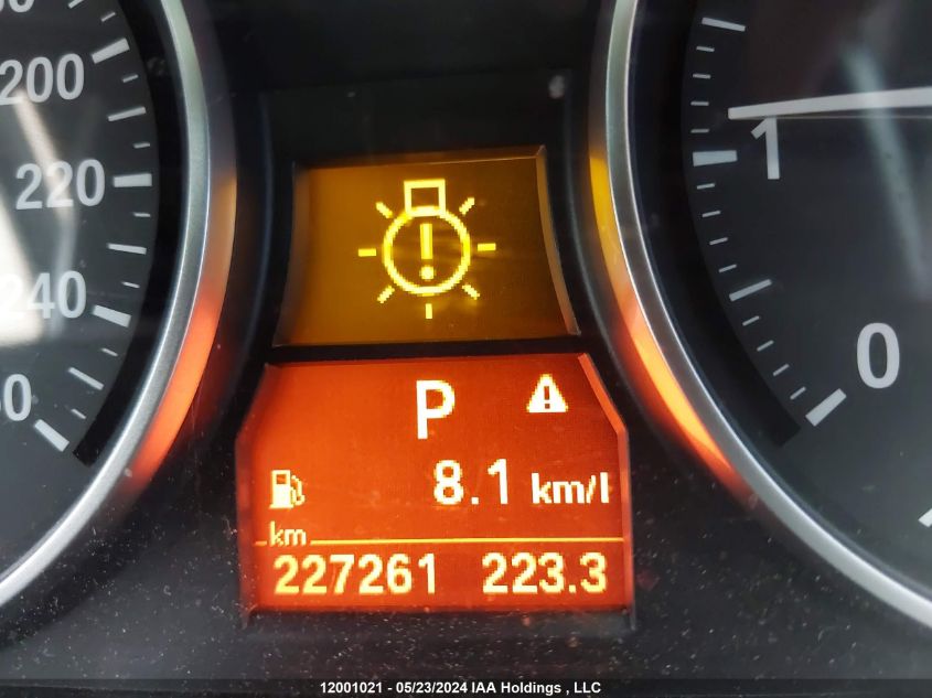 2011 BMW 3 Series VIN: WBAPG7C50BA795166 Lot: 12001021