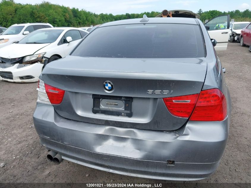 2011 BMW 3 Series VIN: WBAPG7C50BA795166 Lot: 12001021